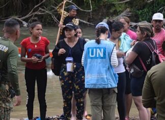 La ONU denuncia violaciones de derechos humanos contra los migrantes que cruzan el Tapón del Darién