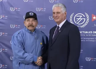 Daniel Ortega viaja a La Habana para la cumbre del G77 y China
