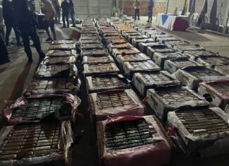 Incautan en Ecuador más de una tonelada de cocaína con rumbo a Málaga, en España