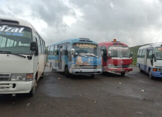 Ruta de buses de El Carrizal reanuda operaciones tras varios días paralizados por extorsión