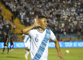 Guatemala vence 2-0 a El Salvador en su debut en la Liga de Naciones
