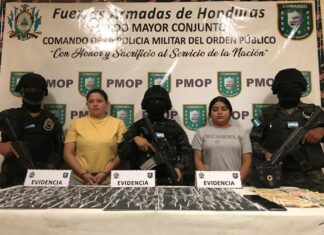 En posesión de droga capturan a “La Chela” y “La Chaparra” en la zona norte del país
