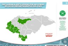 Declaran alerta verde en 8 departamentos por el desplazamiento de una onda tropical