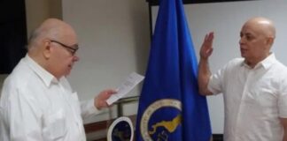 Oscar Chinchilla es juramentado como nuevo vicepresidente de la Corte Centroamericana de Justicia