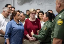 Presidenta hondureña anuncia apertura de 4 consulados en EE. UU. tras visitar frontera sur
