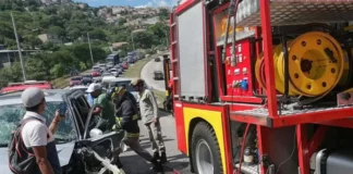 Muere suboficial de las FFAA en aparatoso accidente vial en la capital