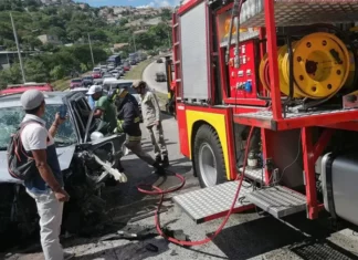 Muere suboficial de las FFAA en aparatoso accidente vial en la capital