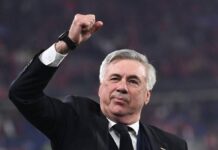 Carlo Ancelotti celebra convertirse en el segundo entrenador con más triunfos en el Real Madrid