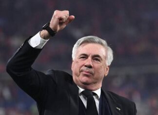 Carlo Ancelotti celebra convertirse en el segundo entrenador con más triunfos en el Real Madrid