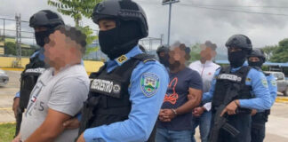 Funcionarios de la DPI detienen a tres presuntos secuestradores con 1.7 millones de lempiras