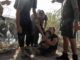 Madre hondureña sin piernas cruzó el río Bravo con su niña de dos años y esperan recibir asilo político en EE. UU.