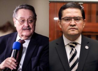 Edmundo Orellana y Daniel Sibrián discuten sobre la titularidad del MP