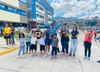 La Dirección Nacional de Prevención y Seguridad Comunitaria celebra el Día del Niño a los hijos de los funcionarios policiales y personal auxiliar