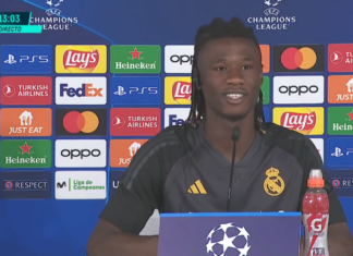 Camavinga: «Tengo que demostrar a dos leyendas que su plaza está segura conmigo»