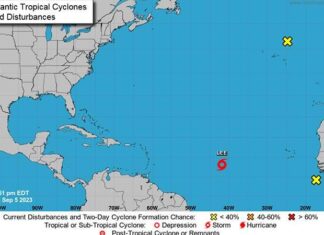 Se forma en el Atlántico la tormenta tropical Lee, que puede llegar a ser un huracán mayor