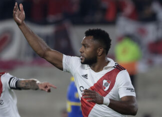 River Plate recupera la sonrisa con doblete de Borja, mientras que Boca vuelve a caer