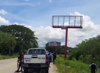 Sin vida encuentran a una mujer en carretera hacia Juticalpa