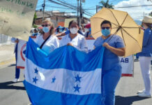 Enfermeras auxiliares realizan protestas en varias partes del país en rechazo a nuevo puesto de técnico universitario