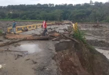 Sector de La Virtud, Lempira, incomunicado debido a las constantes lluvias