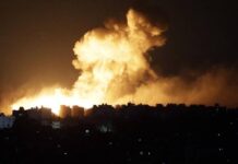 Israel realiza de madrugada casi un centenar de ataques aéreos contra Hamás en Gaza