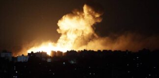 Israel realiza de madrugada casi un centenar de ataques aéreos contra Hamás en Gaza
