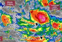 La tormenta tropical Pilar se mantiene cerca de costas de México, Guatemala y El Salvador
