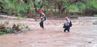 Debido a las lluvias, 20 comunidades de Apacilagua, Choluteca se encuentran incomunicadas