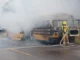 Se incendia un autobús que transportaba a varios migrantes en Honduras