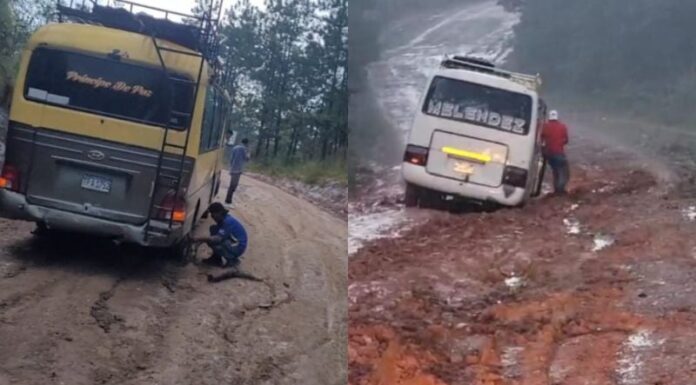Fallecen dos menores de edad al no poder ser trasladadas a un centro asistencial debido al mal estado de carreteras al sur de Lempira