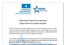 Bancada del PN exige a la UFERCO demostrar que “no es brazo político de Libre” y que investigue cobros a migrantes