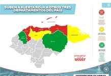 Copeco decreta Alerta Roja en Cortés, Atlántida, Colón e Islas de la Bahía