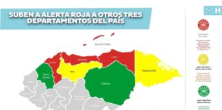 Copeco decreta Alerta Roja en Cortés, Atlántida, Colón e Islas de la Bahía