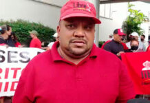 Gerente del SANAA, Ricardo Panchamé, denuncia a Melvin Ceballos por usurpación y daños a la propiedad