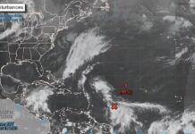 Se forma al este de las Antillas Menores la tormenta tropical Tammy, la 19 de la temporada