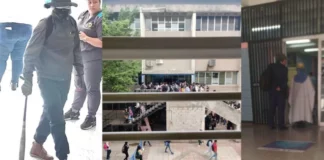 Grupo de individuos encapuchados y armados sacan violentamente de las aulas a estudiantes de la UNAH