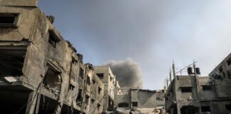 «La última tanda de bombardeos fue la peor», dice una palestina que sigue en norte de Gaza