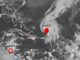 Se forma la depresión 21 del Atlántico muy cerca de la costa sur de Nicaragua