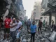 Gaza, forzada al mayor desplazamiento de su historia reciente