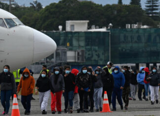 Martes se reanudan vuelos con centenares de hondureños deportados desde México