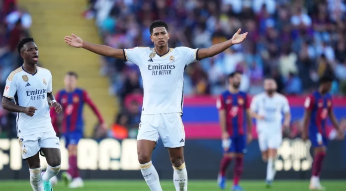 Con doblete de Bellingham Real Madrid gana el clásico español