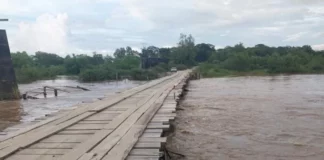 Aumenta el caudal del río Tinto, en Colón