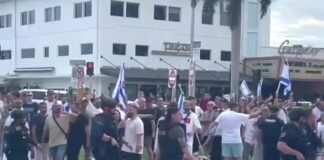 Caos y un detenido en manifestaciones en Florida entre simpatizantes de Israel y Palestina