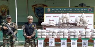 Perú incauta más de 3 toneladas de cocaína que iban a ser enviadas a Centroamérica y EE. UU.