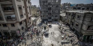 Más de 1200 muertos en Israel y 1055 en Gaza en el quinto día de guerra