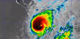 Lidia toca tierra como huracán categoría 4 cerca de Cabo Corrientes, en el oeste de México