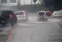 Continuarán las lluvias en todo el territorio nacional