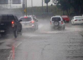 Continuarán las lluvias en todo el territorio nacional