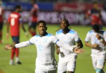 Honduras goleó 4-0 a Cuba y clasifica a los cuartos de final de la Nations League