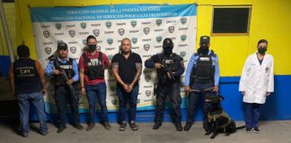 Detienen a hondureño con 15 kilos de cocaína en frontera con Guatemala