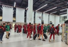 México arribó con todo su arsenal para enfrentar a Honduras